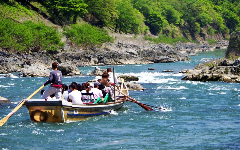 Hozu-Gawa-Kudari /Hozugawa River Boat Ride