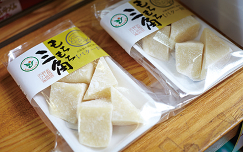 Miura-an's Chewy Triangle Butter Mochi Rice Cakes ～Aniai Sta.～